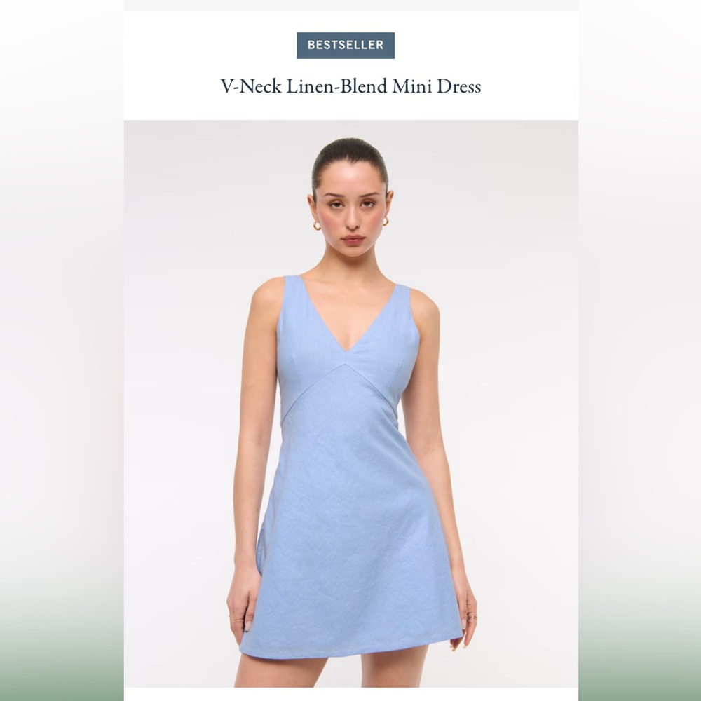 A&F light blue dress